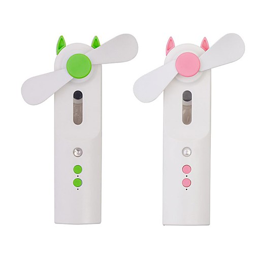 

New multi-functional humidification handheld mini fan mini water meter fan charging spray fan