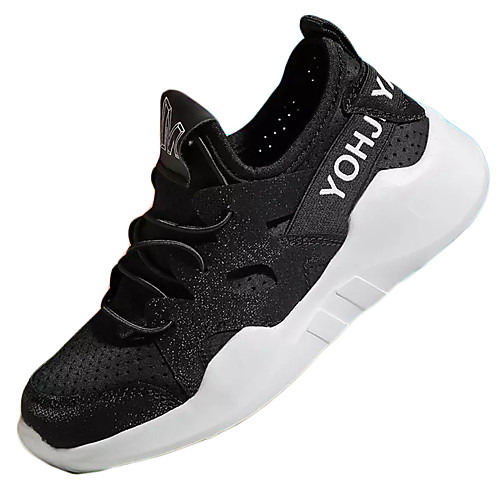 

Boys' / Girls' Comfort PU Trainers / Athletic Shoes Big Kids(7years ) Walking Shoes White / Black / Pink Summer / Rubber