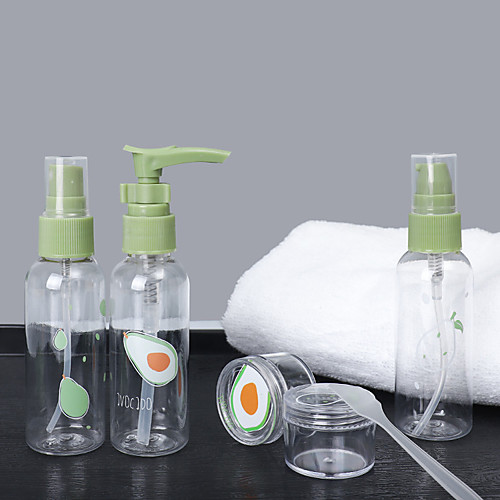 

5 pcs Travel Bottle Plastic Waterproof Casual Daily