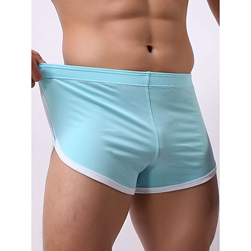 

Men's Basic Swim Trunk Beach board shorts Swimwear Swimsuit - Color Block Breathable M L XL Light Blue White Black Blue Yellow