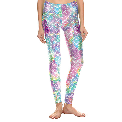 

Inspired by Cosplay Mermaid Pants Leggings Polyster Pants For Women's