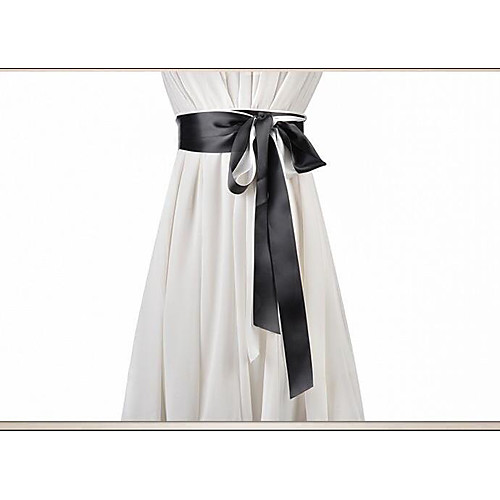 

Plain Poplin Birthday / Party / Evening Sash With Belt Women's Sashes