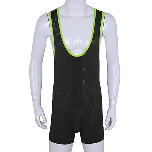 

Men's Seamed Underbust Corset White Black Gray S M L
