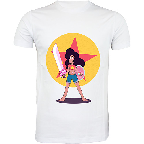 

Inspired by steven universe Cosplay Costume T-shirt Polyster Print Printing T-shirt For Men's