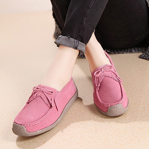 

Women's Flats Spring & Summer Flat Heel Round Toe Daily Canvas Black / Yellow / Red