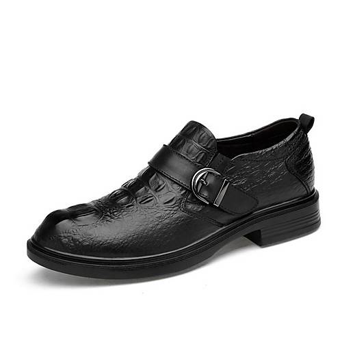 

Men's Spring & Summer Classic Daily Oxfords PU Black