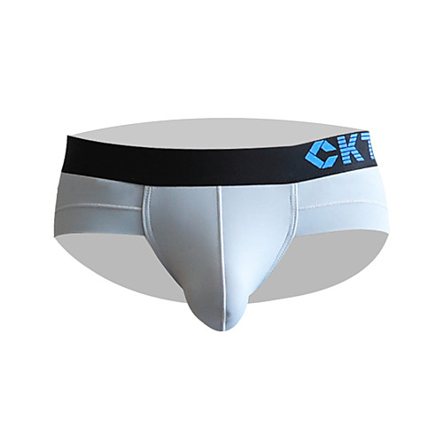 

Men's Basic Briefs Underwear - Normal Low Waist White Black Red M L XL