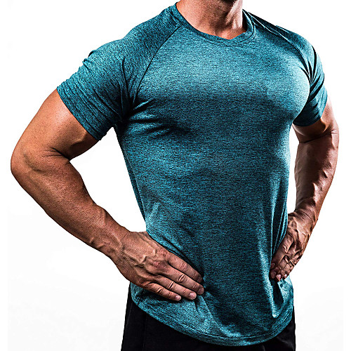 

Men's Short Sleeve Compression Shirt Spandex White Black Red Plus Size Bike Breathable Quick Dry Sports Mountain Bike MTB Road Bike Cycling Clothing Apparel / Athleisure / Stretchy