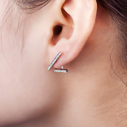 

Women's Earrings Holiday Wedding Birthday Romantic Earrings Jewelry Silver For Date Street Festival 1 Pair