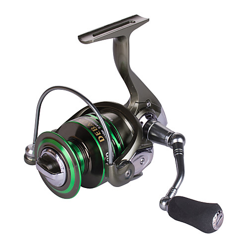 

Fishing Reel Spinning Reel 5.2:1 4.9:1 Gear Ratio12 Ball Bearings Hand Orientation Exchangable Sea Fishing / Spinning / Jigging Fishing