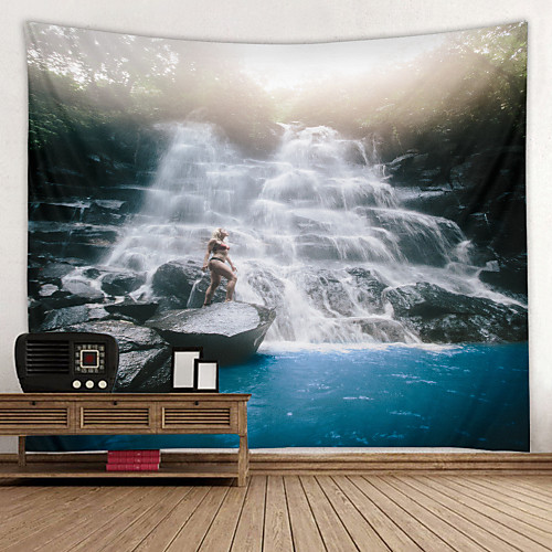 

Beauty Digital Printed Tapestry Decor Wall Art Tablecloths Bedspread Picnic Blanket Beach Throw Tapestries Colorful Bedroom Hall Dorm Living Room Hanging