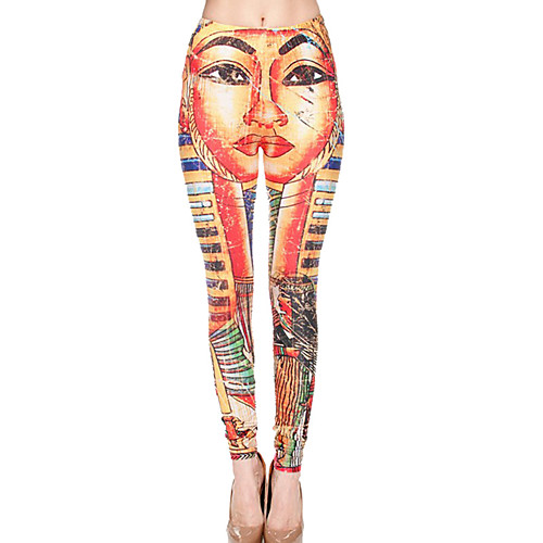 

Women's Yoga Pants 3D Print Red Elastane Yoga Running Fitness Tights Leggings Sport Activewear Quick Dry Tummy Control Butt Lift Moisture Wicking High Elasticity Skinny
