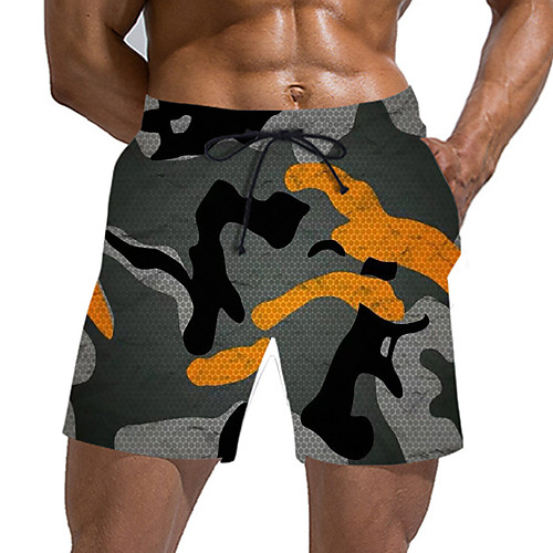 

Men's Sporty Basic Daily Holiday Slim Chinos Shorts Pants - 3D Print Drawstring Summer Gray US32 / UK32 / EU40 / US34 / UK34 / EU42 / US36 / UK36 / EU44