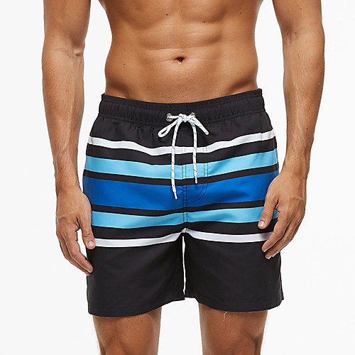 

Men's Swim Shorts Swim Trunks Bottoms Breathable Quick Dry Drawstring - Swimming Diving Surfing 3D Print Autumn / Fall Spring Summer