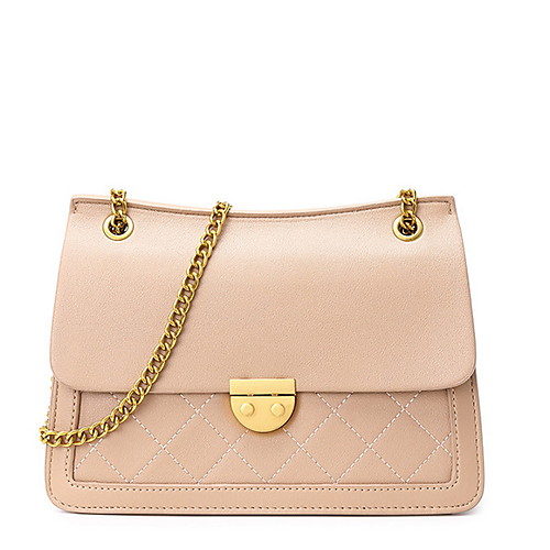 

Women's Chain PU Crossbody Bag Solid Color Black / Almond