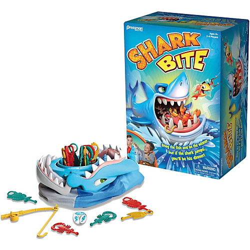 

Board Game Animal Stress Reliever Shark Decompression Toys Parent-Child Interaction Plastic Kid's Adults' All Boys and Girls Toy Gift