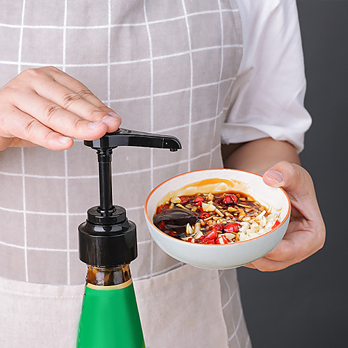 

Syrup Bottle Nozzle Pressure Oil Sprayer Household Oyster Sauce Plastic Pump Push-type Tools Kitchen Accessories Supplies