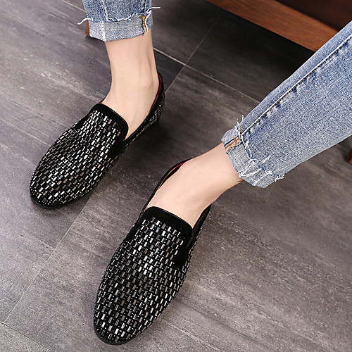 

Men's Spring / Summer Classic Daily Loafers & Slip-Ons PU Black