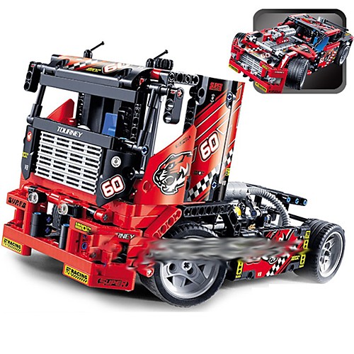 

Building Blocks Car DIY Toys 608 pcs Truck compatible Legoing Cool DIY Parent-Child Interaction Boys and Girls Toy Gift / Kids