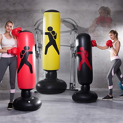 

Pvc Thickened Fitness Inflatable Boxing Column Tumbler Fighting Column Vent Toy Decompression 1.6 Meters High