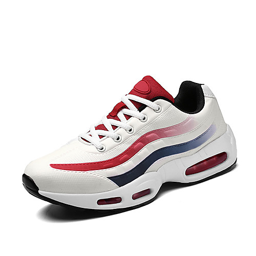 

Men's Spring & Summer / Fall & Winter Classic / British Daily Outdoor Trainers / Athletic Shoes Walking Shoes Mesh Breathable Wear Proof Pink / White / Black / White / Black / Red