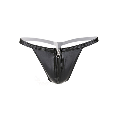 

Men's Basic G-string Underwear - Normal Low Waist White Black One-Size