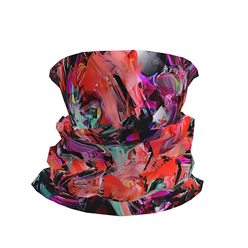 

Men's / Unisex 3D Print Square Scarf / Infinity Scarf / Hijab - Print / Color Block Multifunctional