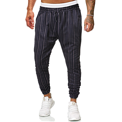 

Men's Basic Chinos / Sweatpants Pants - Plaid / Checkered / Print Classic Black US34 / UK34 / EU42 US36 / UK36 / EU44 US38 / UK38 / EU46