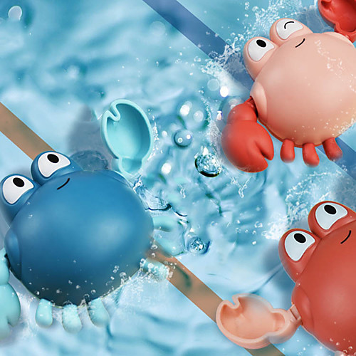 

Bath Toy Fishing Floating Squirts Toy Bathtub Pool Toys Water Pool Bathtub Toy Bath Toys Bathtub Toy Crab Plastic Floating Wind Up Swimming Swimming Pool Bathtub Bath Time Bathroom Kid's Summer for