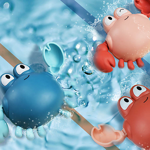 

Bath Toy Fishing Floating Squirts Toy Bathtub Pool Toys Water Pool Bathtub Toy Bath Toys Bathtub Toy Kid's Crab Plastic Floating Wind Up Swimming Swimming Pool Bathtub Bath Time Bathroom Summer Boys