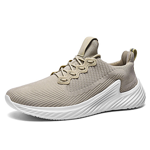 

Men's Spring & Summer / Fall & Winter Classic / British Daily Outdoor Trainers / Athletic Shoes Walking Shoes Mesh Breathable Wear Proof White / Black / Beige