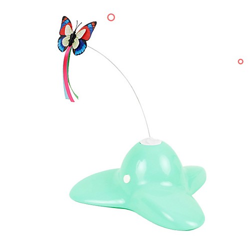 

Interactive Toy Rotating Toy Cat Kitten Pet Toy 1 set Pet Friendly Electronic Pet Exercise ABSPC Gift