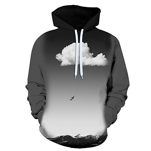 

Men's Hoodie 3D / Cartoon / Character Hooded 3D Print / Casual Black US32 / UK32 / EU40 US34 / UK34 / EU42 US36 / UK36 / EU44 US38 / UK38 / EU46 US40 / UK40 / EU48 US42 / UK42 / EU50 US44 / UK44
