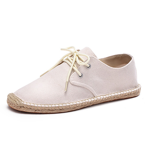 

Men's / Unisex Fall Casual / Preppy Daily Outdoor Sneakers Walking Shoes Canvas Breathable Non-slipping Wear Proof Black / Blue / Beige