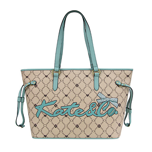 

Women's Tassel / Zipper PU Tote / Top Handle Bag Letter Camel