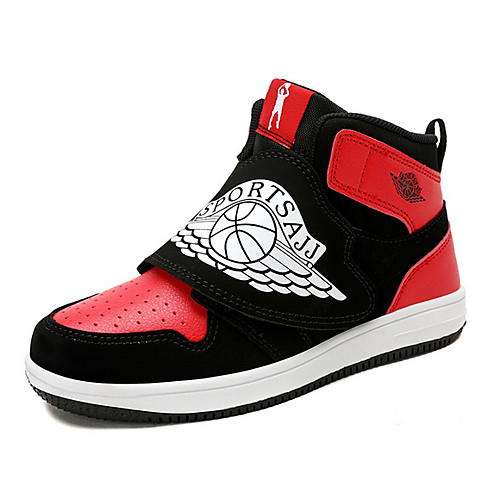 

Boys' Comfort PU Trainers / Athletic Shoes Big Kids(7years ) Red / Blue Spring