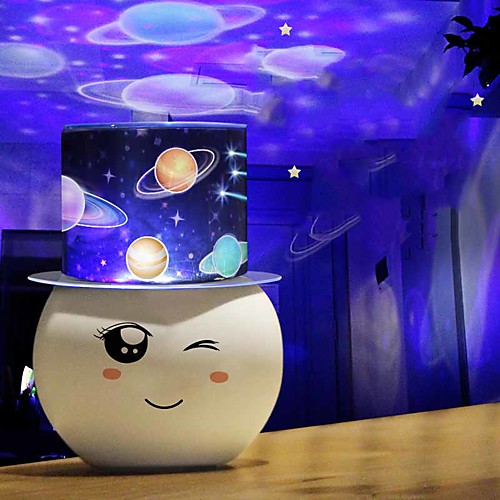 

Baby & Kids' Night Lights Projector Lights Moon Star Starry Night Light LED Lighting Focus Toy Exquisite 36 V USB Adults Kids for Birthday Gifts and Party Favors Home