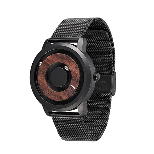 

Men's Steel Band Watches Quartz Stainless Steel 30 m Day Date Analog Fashion Cool - Black One Year Battery Life