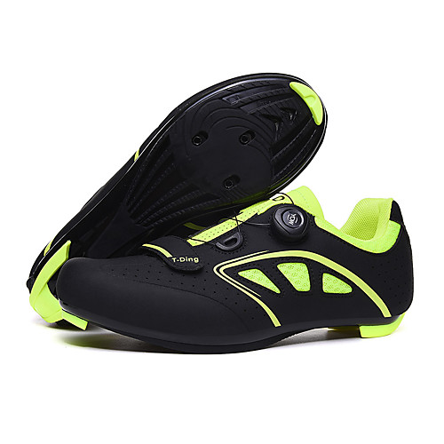 

Men's Spring & Summer Sporty Athletic Trainers / Athletic Shoes Cycling Shoes PU Non-slipping White / Green Color Block