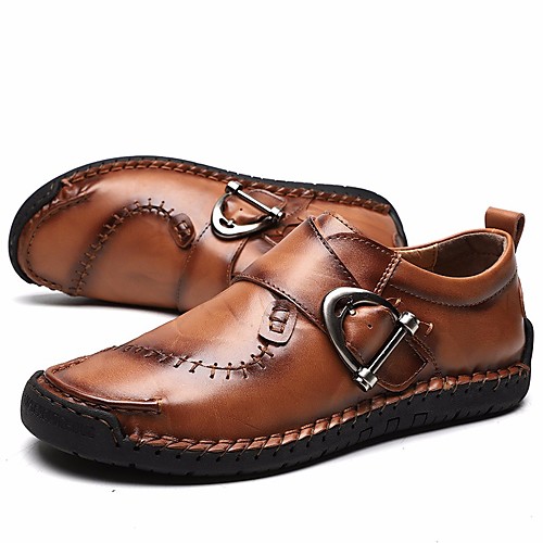 

Men's Spring & Summer Classic Daily Oxfords PU Light Brown / Dark Brown / Black