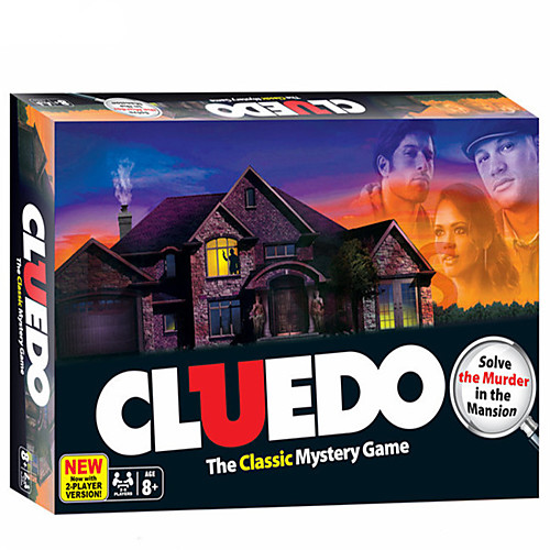 

1 pcs Board Game Card Game Educational Toy Cluedo Party Game Home Entertainment Classic Mystery Game Adults Teenager Boys and Girls Toys Gifts