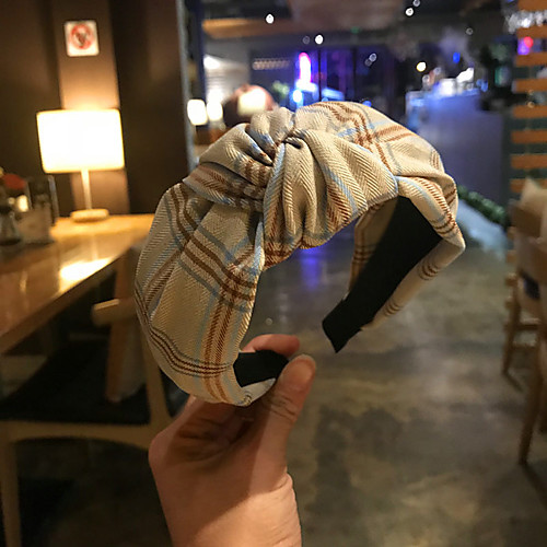 

Double Layer Cloth Hair Accessory with Flower 1 Piece Casual / Daily Wear Headpiece
