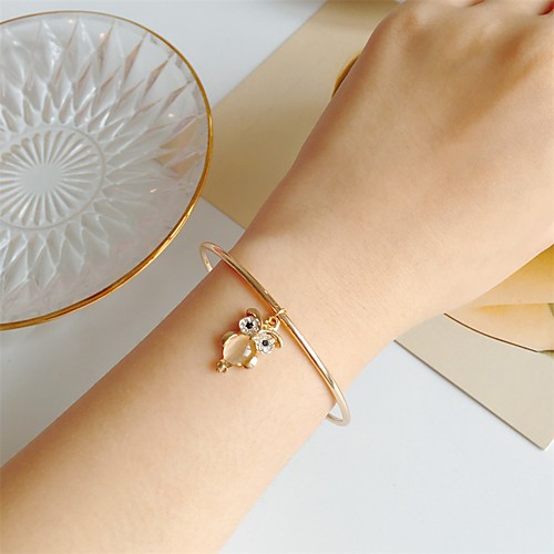 

Women's Bracelet Classic Wedding Birthday Vintage Theme European Trendy Casual / Sporty Ethnic French Alloy Bracelet Jewelry Gold For Date Festival