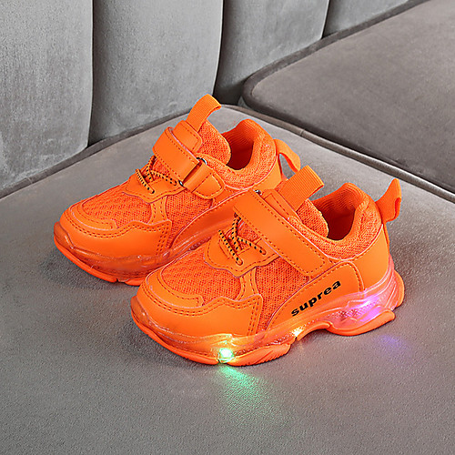 

Boys' / Girls' LED Shoes Synthetics Trainers / Athletic Shoes Little Kids(4-7ys) / Big Kids(7years ) Yellow / Orange / Green Spring / Summer