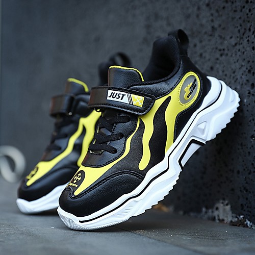 

Men's Summer Outdoor Trainers / Athletic Shoes PU Black / Yellow / Red