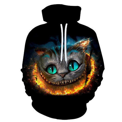 

Men's Hoodie 3D / Cartoon Hooded 3D Print / Casual Black US32 / UK32 / EU40 US34 / UK34 / EU42 US36 / UK36 / EU44 US38 / UK38 / EU46 US40 / UK40 / EU48 US42 / UK42 / EU50 US44 / UK44 / EU52