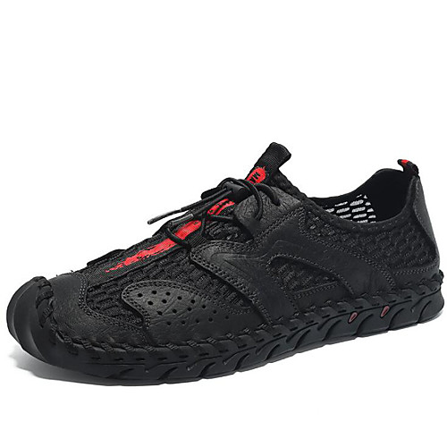 

Men's Spring & Summer Outdoor Sneakers PU Non-slipping Brown / Black