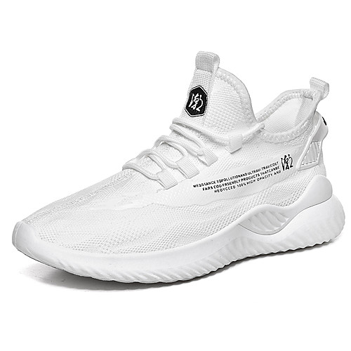 

Men's Spring & Summer / Fall & Winter Classic / British Daily Outdoor Trainers / Athletic Shoes Walking Shoes Cotton / Mesh Breathable Wear Proof White / Black / Beige
