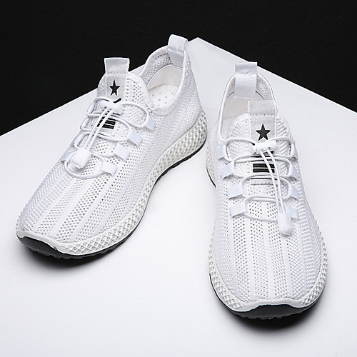 

Men's Spring & Summer Casual Daily Trainers / Athletic Shoes Tissage Volant White / Black