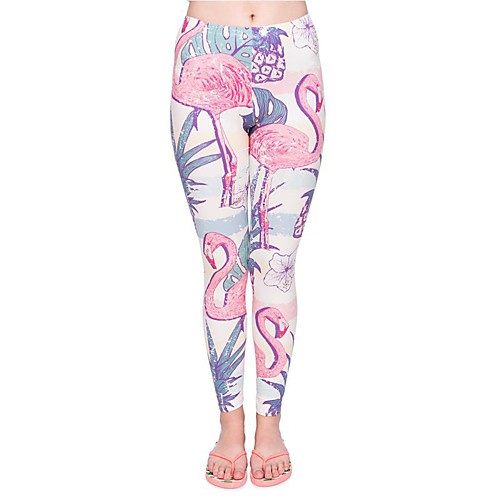 

Women's Yoga Pants 3D Print White Elastane Yoga Running Fitness Tights Leggings Sport Activewear Quick Dry Tummy Control Butt Lift Moisture Wicking High Elasticity Skinny